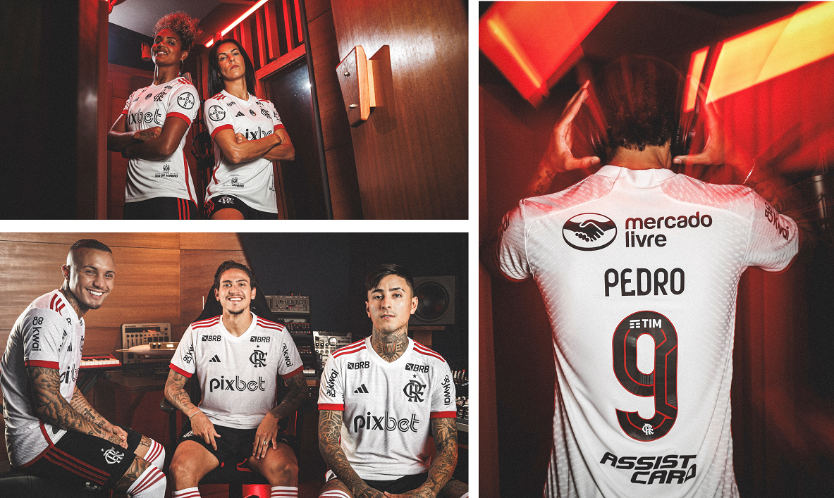 Ondas Sonoras da Torcida: Camisa Away do Flamengo 2024